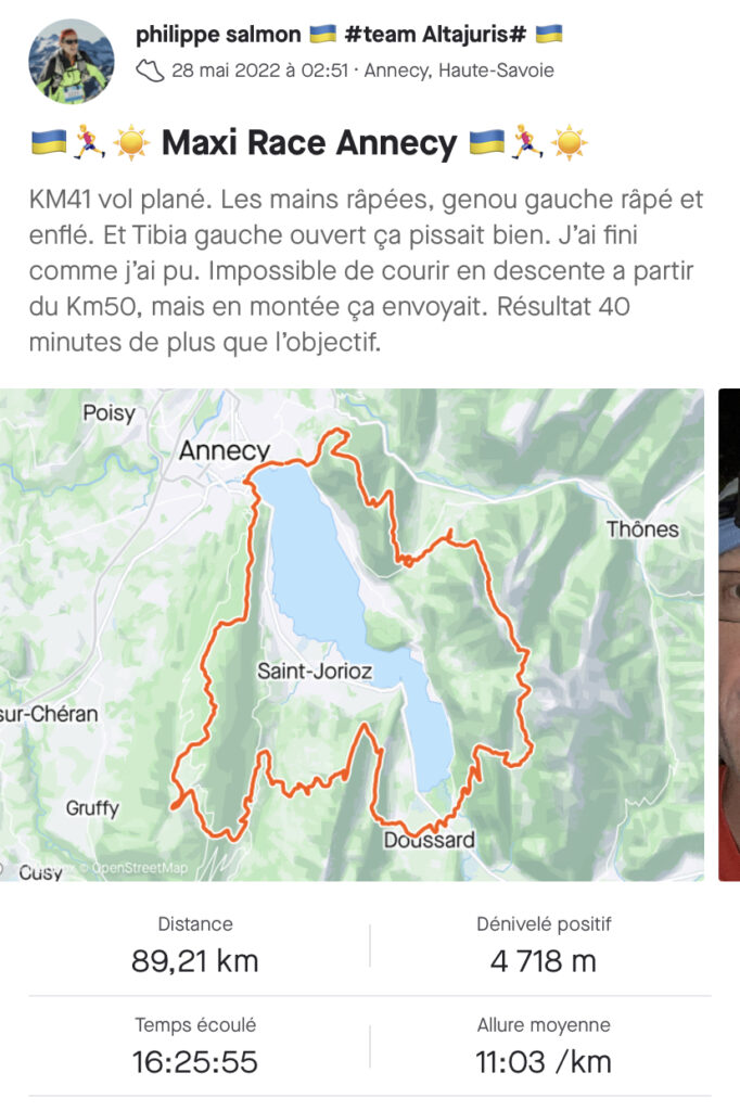 résultat race