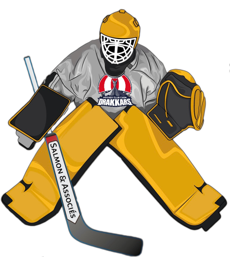 Hockey joueur Drakkars